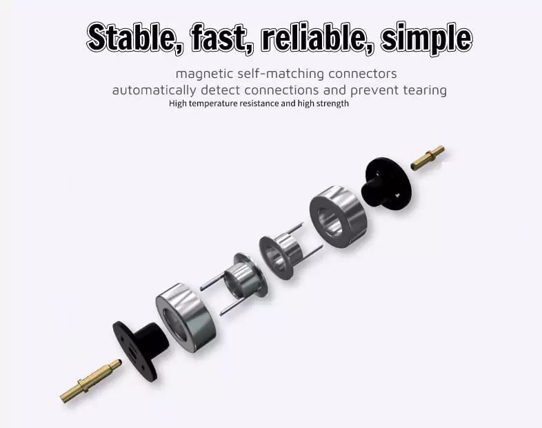 Naš magnetni Pogo Pin konektor