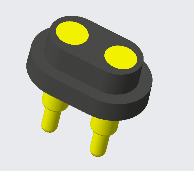 2 pina vodootporni PogoPin konektor