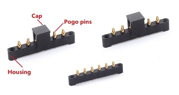 Pogo Pin 6-pin Pogo Pin konektor